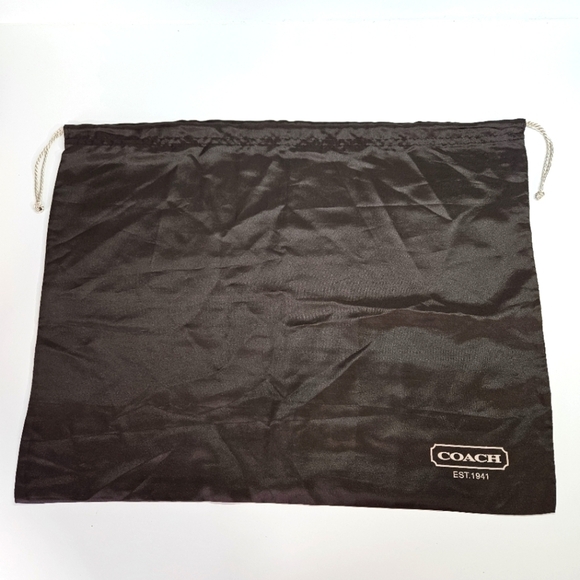 Coach Brown Logo Medium Size Dust Bag Sleeper Storage Travel - Picture 1 of 4